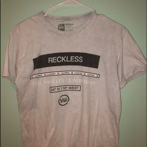 Grey Reckless T-Shirt